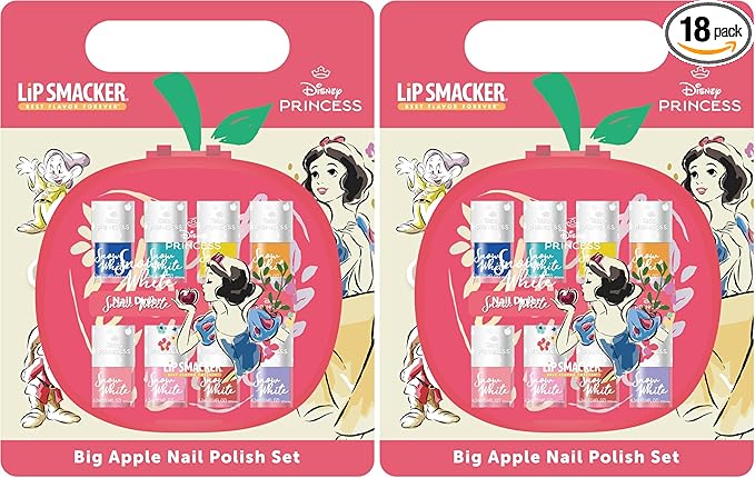 Lip Smacker - Princess Nail Polish Duo Set - Snowwhite & Cinderella