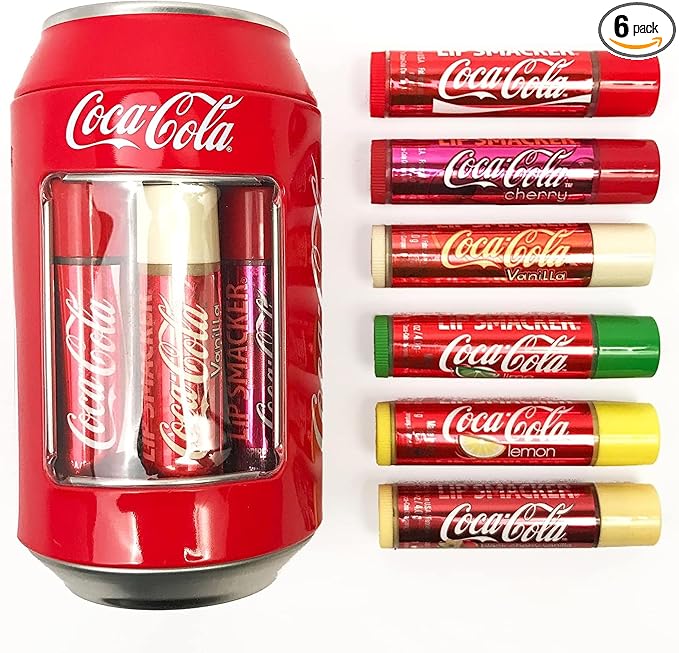 Lip Smacker - Coca Cola Tin Box 6pc