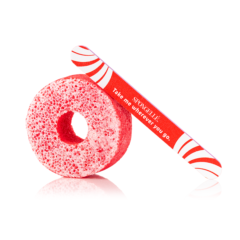 Candy Cane PediPOP Pedi Buffer and Nail File