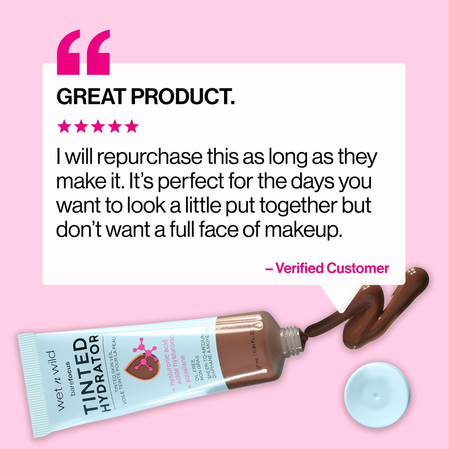 Wet and Wild - Bare Focus Tinted Hydrator