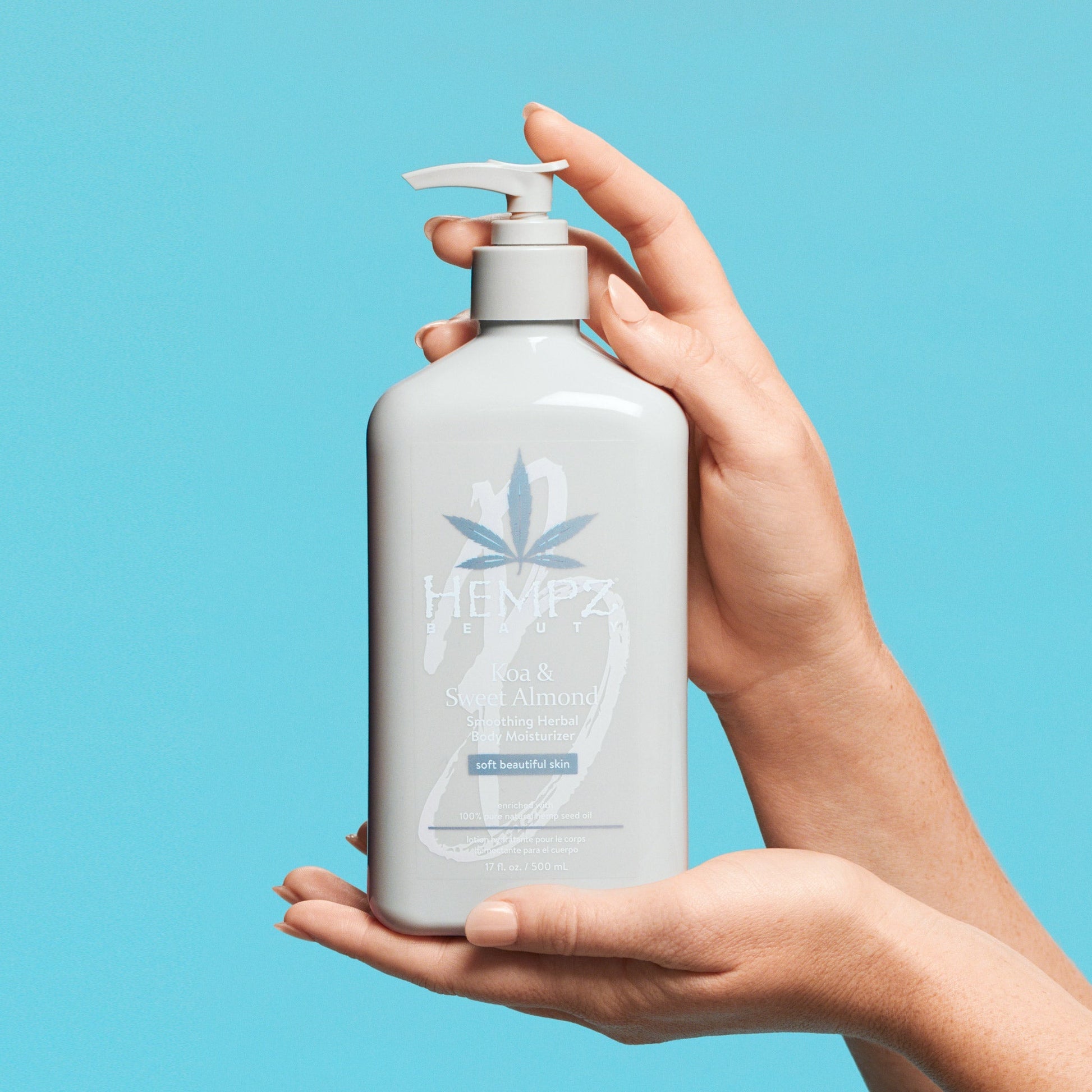 Hempz Koa & Sweet Almond Smoothing Herbal Body Moisturizer Lotion