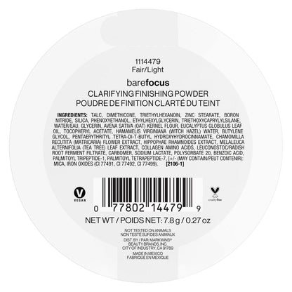 Wet and Wild - Bare Focus Clar Finish Powder