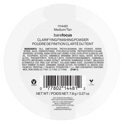 Wet and Wild - Bare Focus Clar Finish Powder