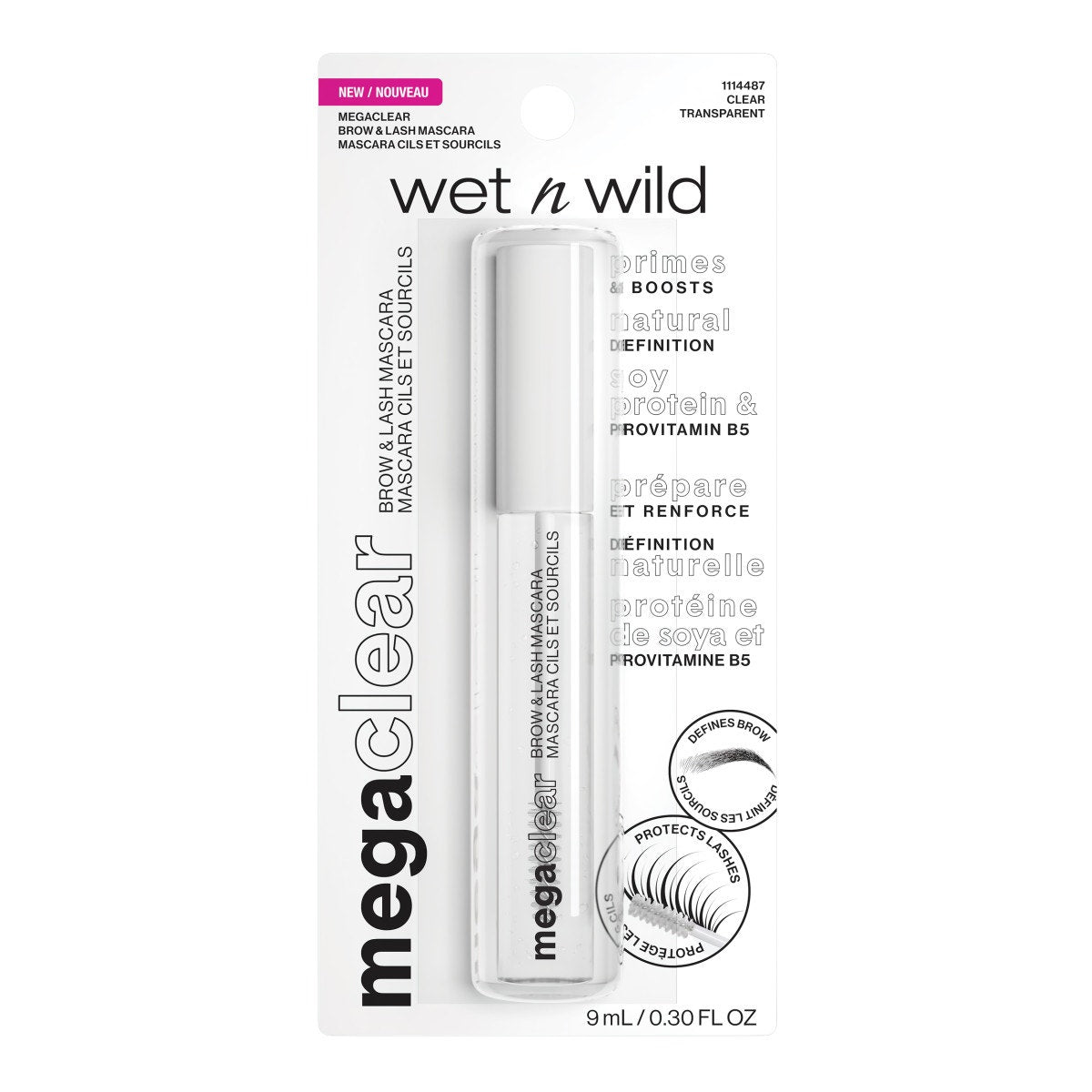 Wet and Wild - MEGA CLEAR BROW & LASH MASCARA