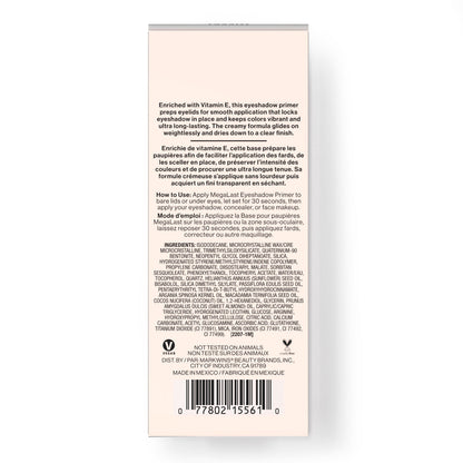 Wet and Wild - Megalast Eyeshadow Primer