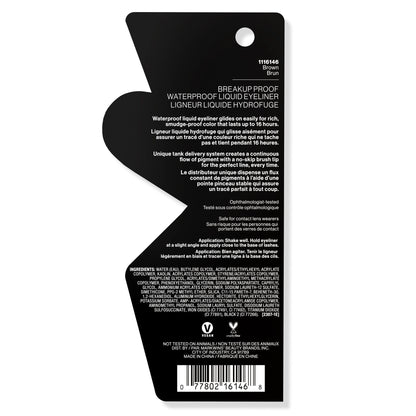 Wet and Wild - Breakup Proof Liquid Eyeliner