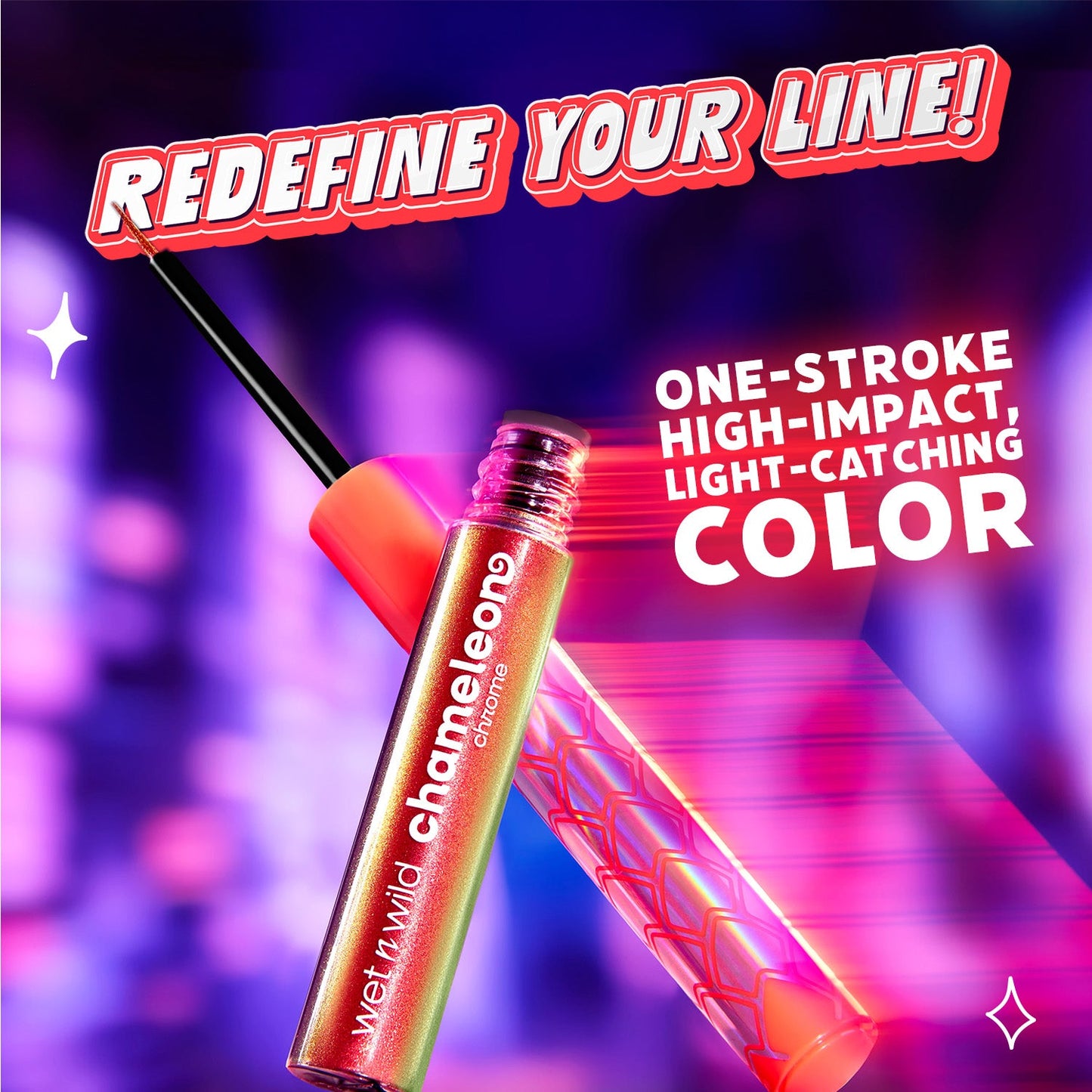 Wet and Wild - Chameleon chrome liquid eyeliner