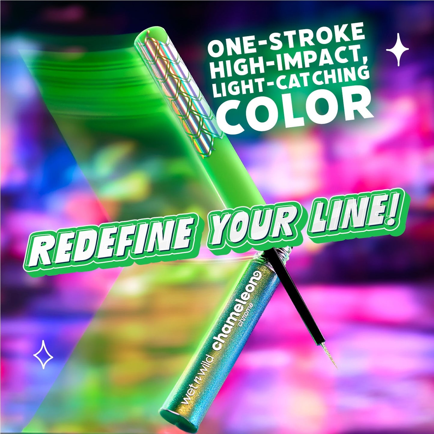 Wet and Wild - Chameleon chrome liquid eyeliner