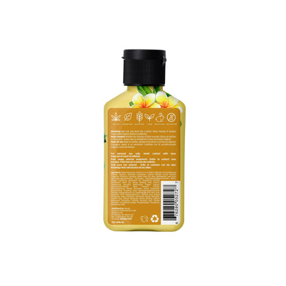 Hempz Travel-Size Original Floral Banana Herbal Shampoo with Vegan Biotin & Aloe Vera for All Hair Types, Back