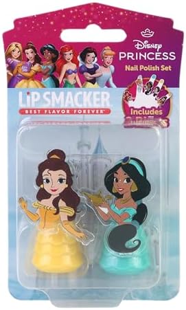 Lip Smacker - Princess Nail Polish Duo Set - Belle & Jasmine