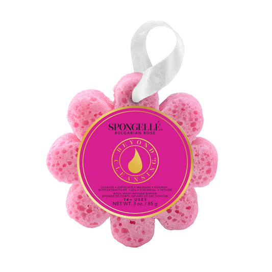 Spongelle Bulgarian Rose | Wild Flower Bath Sponge