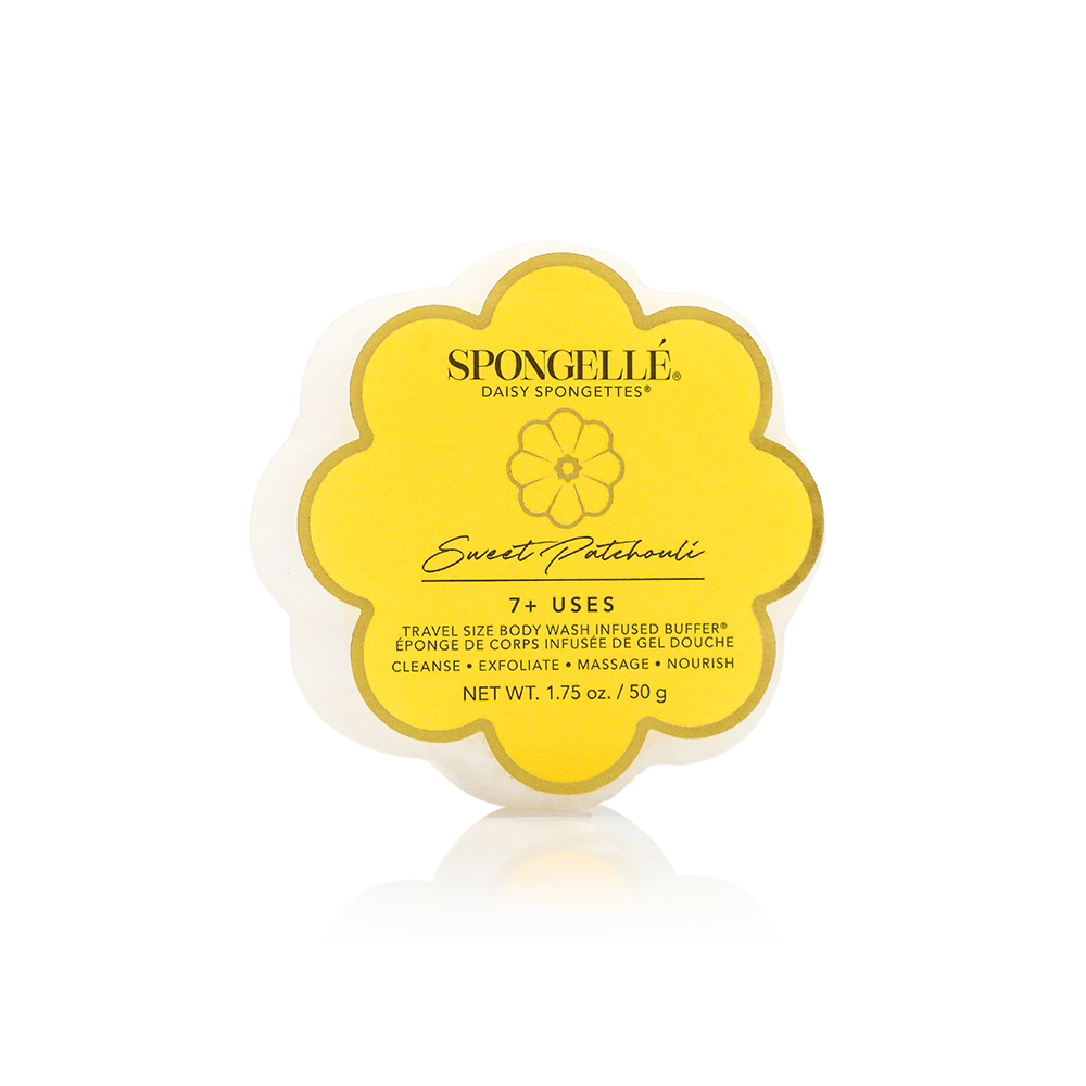 Sweet Patchouli Travel Size Body Wash Infused Buffer