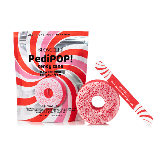Candy Cane PediPOP Pedi Buffer and Nail File 
