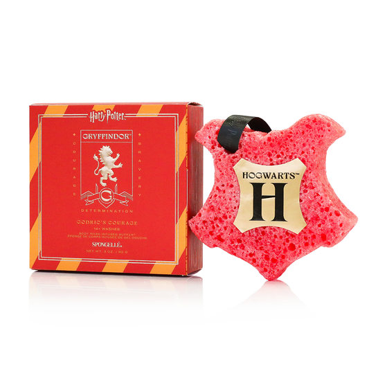Gryffindor Harry Potter Body Wash Infused Buffer Red Sponge