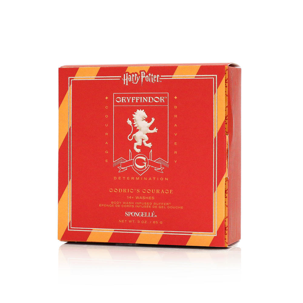 Gryffindor Harry Potter Body Wash Infused Buffer Red Sponge