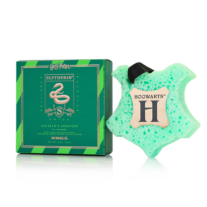 Slytherin Harry Potter Body Wash Infused Buffer Green Sponge