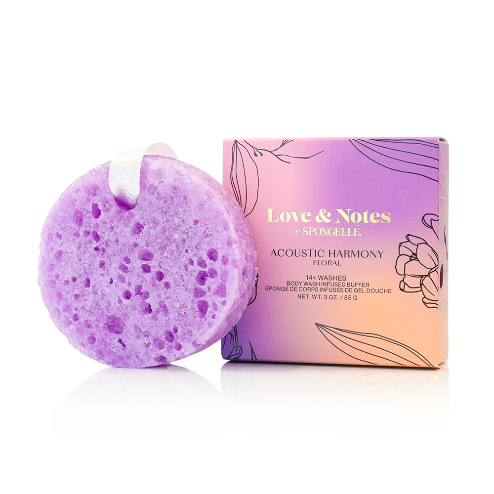 Love & Notes Body Wash Infused Buffer Assorted in Floral Acoustic Harmony