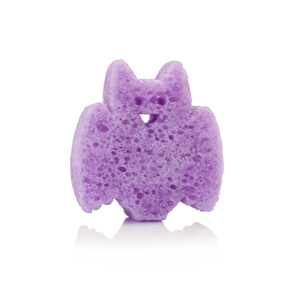 Berry Bite Boo Pals Body Wash Infused Buffer Purple Bat Sponge