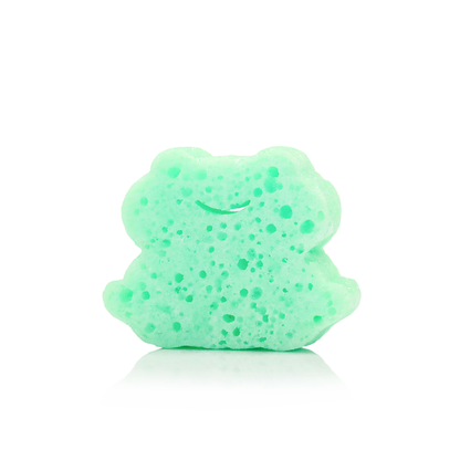 Nature Animals Freddie Frog Body Wash Infused Green Sponge for Kids