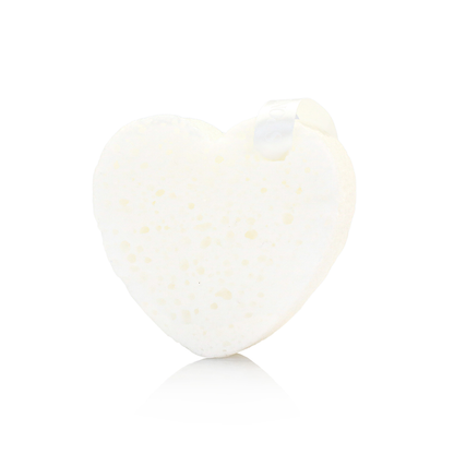 Sweet Orchid Heart Body Wash Infused Buffer White Sponge