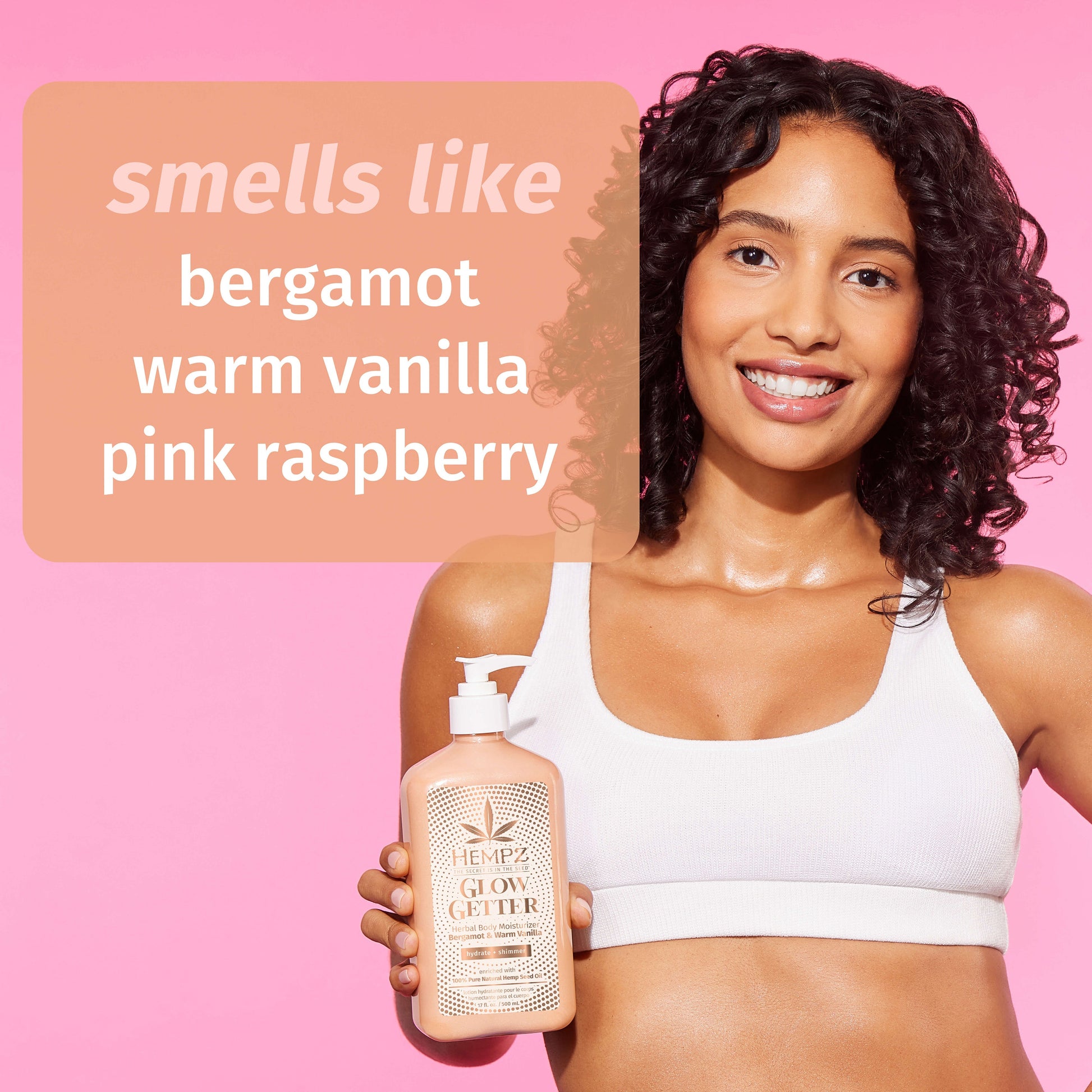 A sensual scent with notes of warm vanilla and bergamot