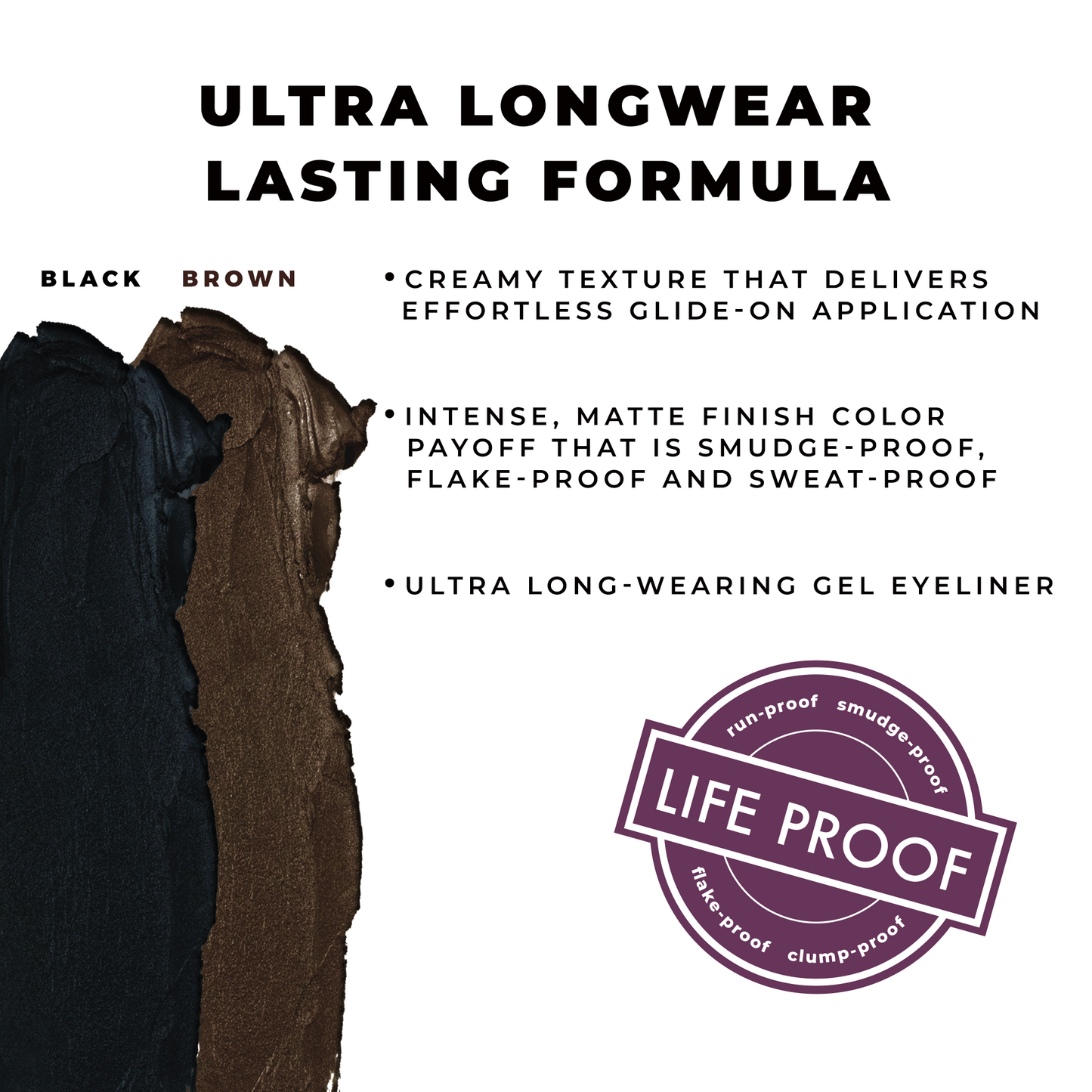 Blinc longwear vegan gel eyeliner black