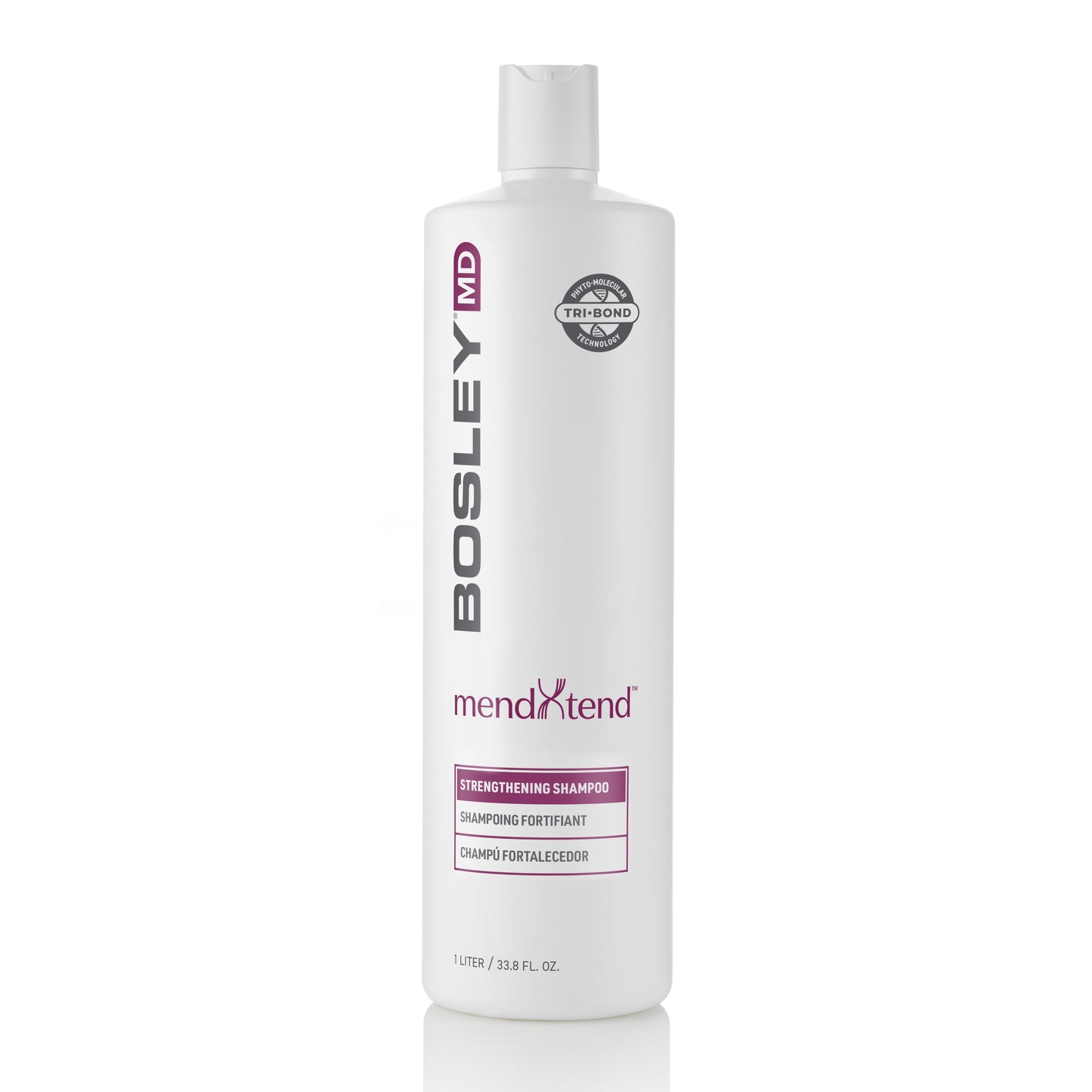BosleyMD mendXtend Strengthening Shampoo.