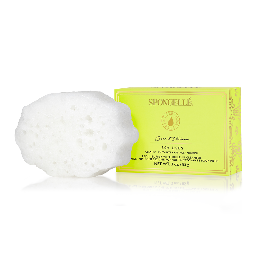 Spongelle Coconut Verbena | Pedi Buffer