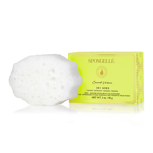 Spongelle Coconut Verbena | Pedi Buffer