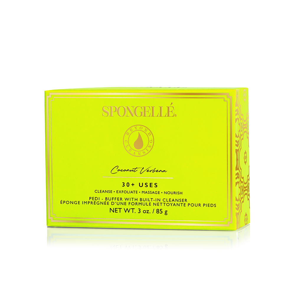 Spongelle Coconut Verbena | Pedi Buffer