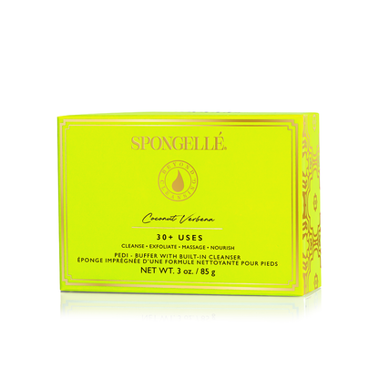 Spongelle Coconut Verbena | Pedi Buffer