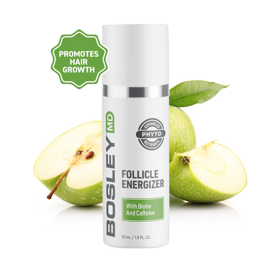 BosleyMD Follicle Energizer with Biotin and Caffeine. Promotes Hair Growth.
