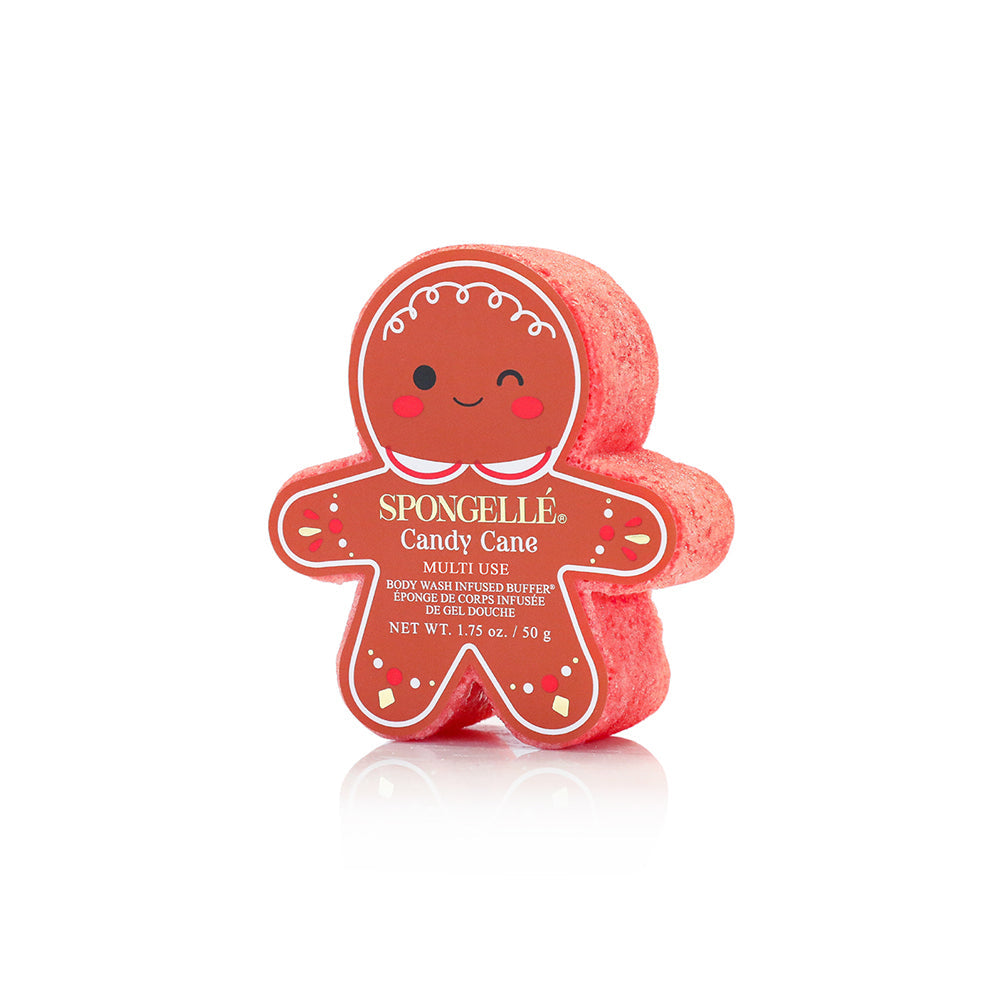 Holiday Gingerbread Body Buffer in Candy Cane