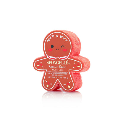 Holiday Gingerbread Body Buffer in Candy Cane