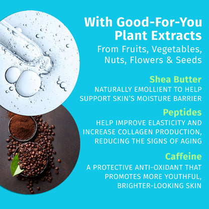 Hempz Age Defy lotion with caffeine and peptides