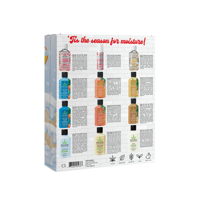 Hempz Twelve Days of Hydration Minis Gift Set, Back