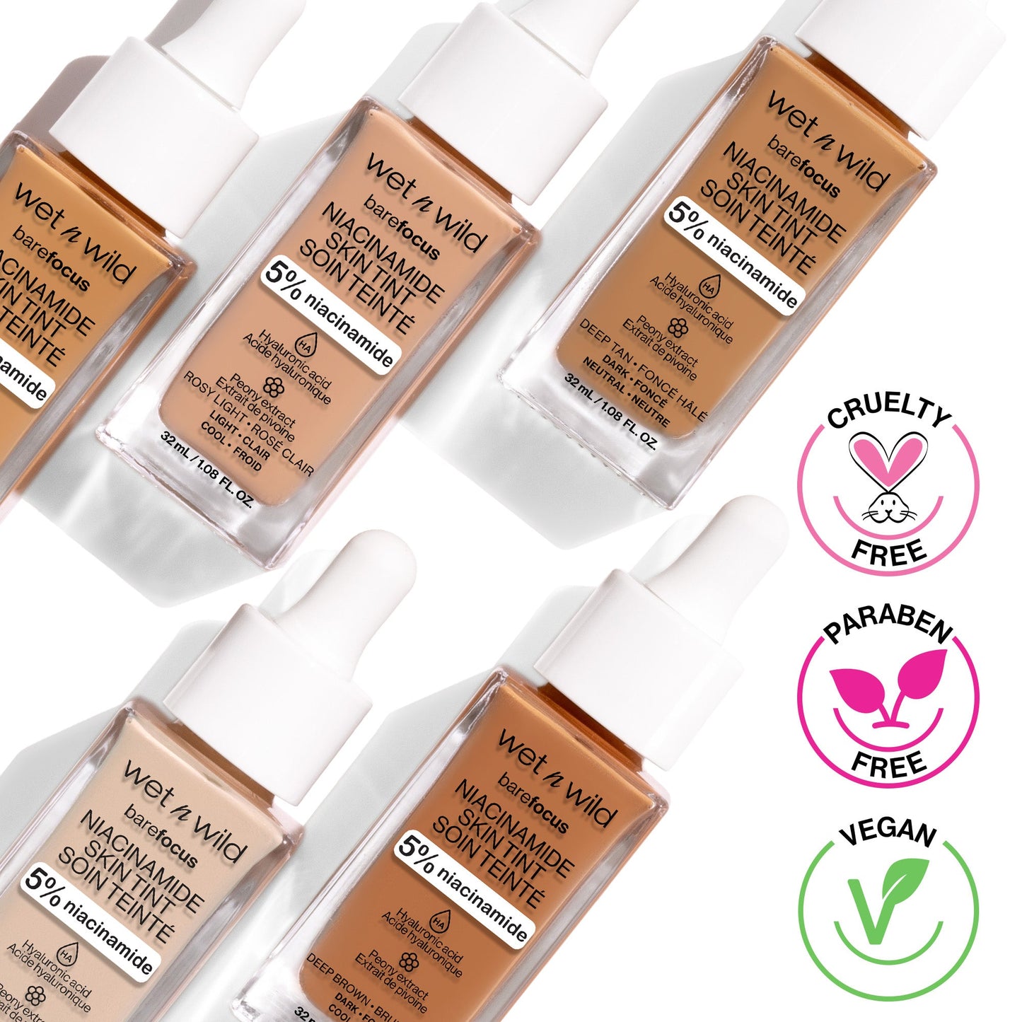 Wet and Wild - Bare Focus Niacinamide Skin Tint