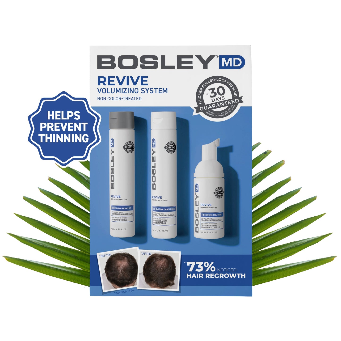 BosleyMD Revive Volumizing System Non Color-Treated.