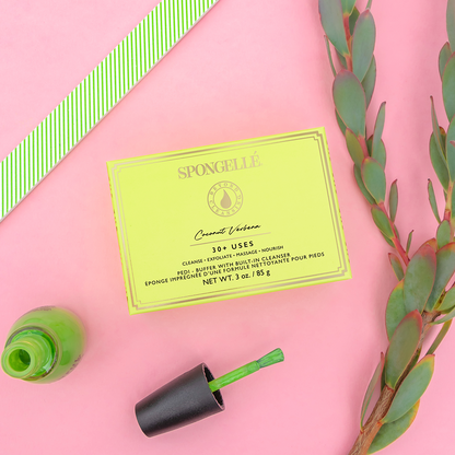 Spongelle Coconut Verbena | Pedi Buffer