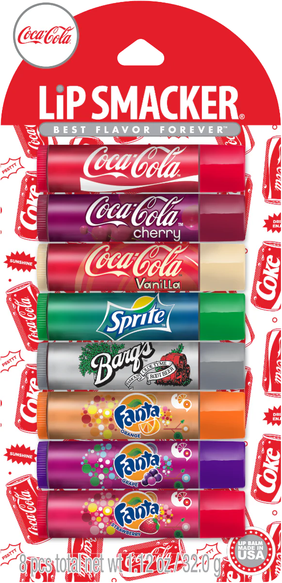 Lip Smacker - Coca-Cola Party Pack 8pcs