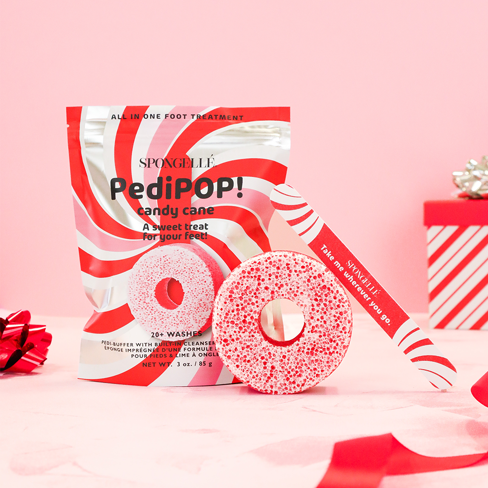 Candy Cane PediPOP Pedi Buffer and Nail File 
