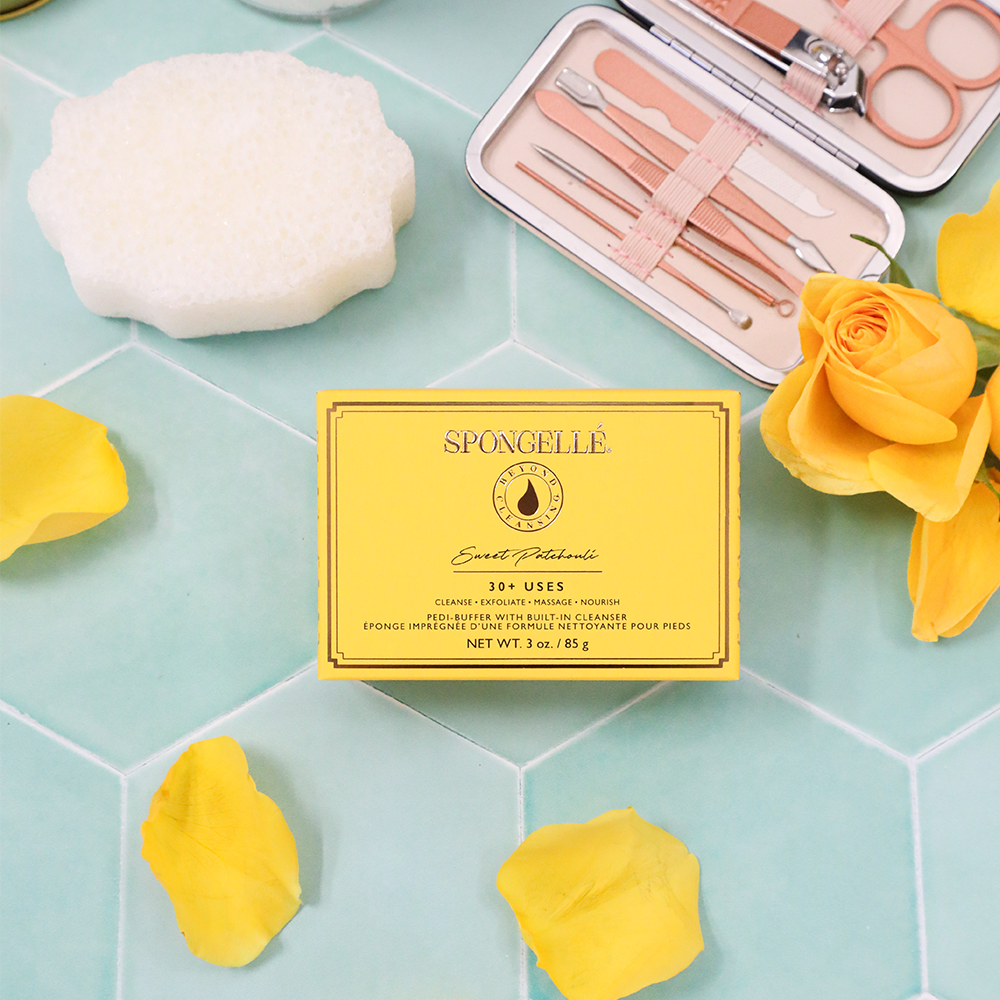 Sweet Patchouli Dual-Sided Pedi Buffer